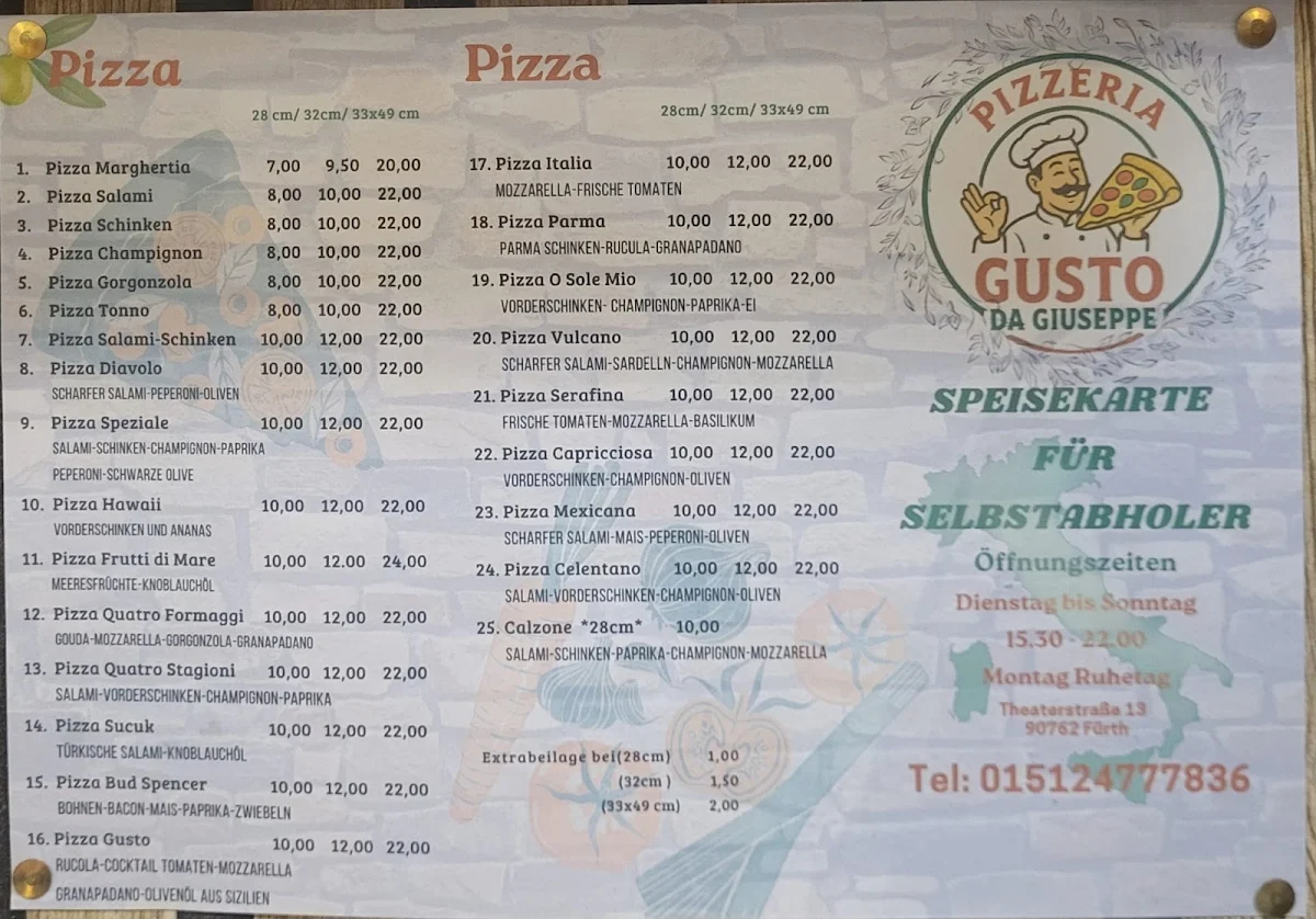 Speisekarte photo 1