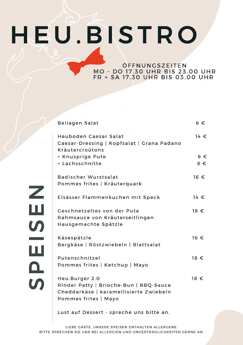 Speisekarte photo 1