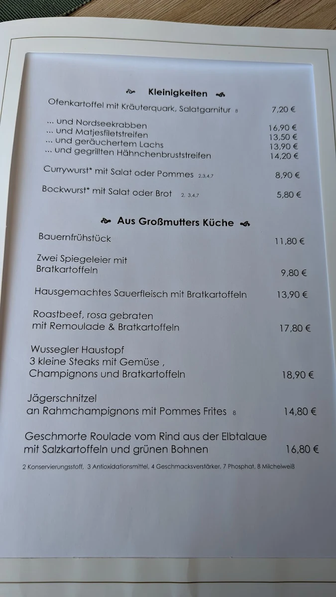 Speisekarte photo 2