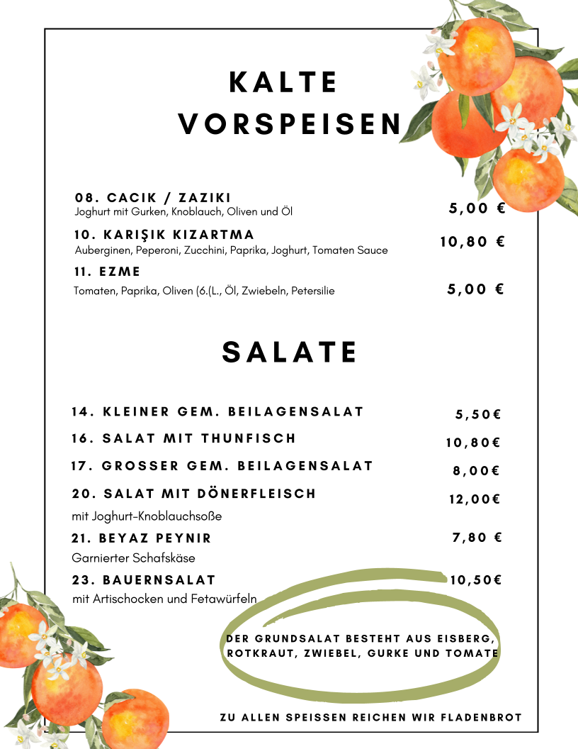 Speisekarte photo 6