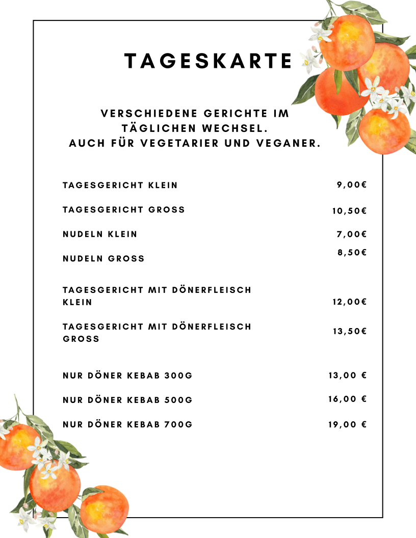 Speisekarte photo 8