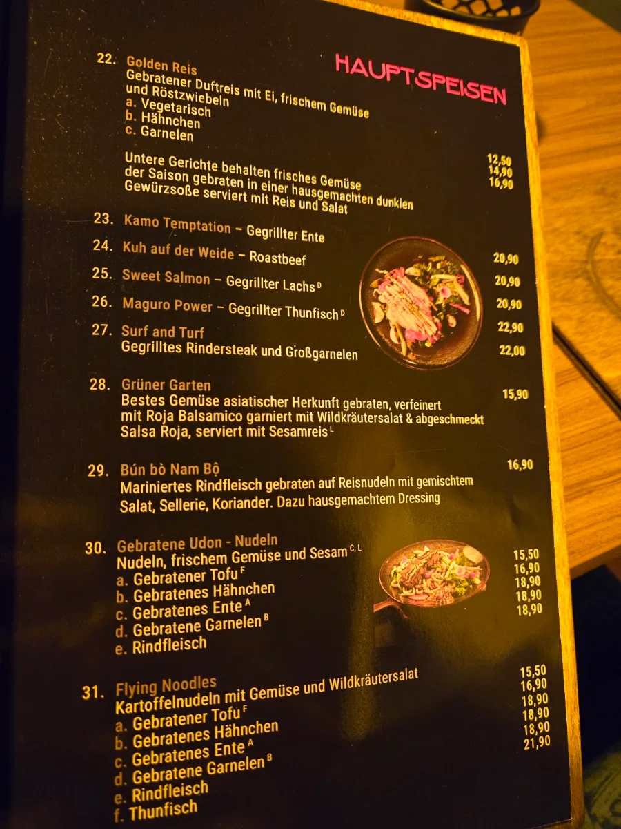 Speisekarte photo 2