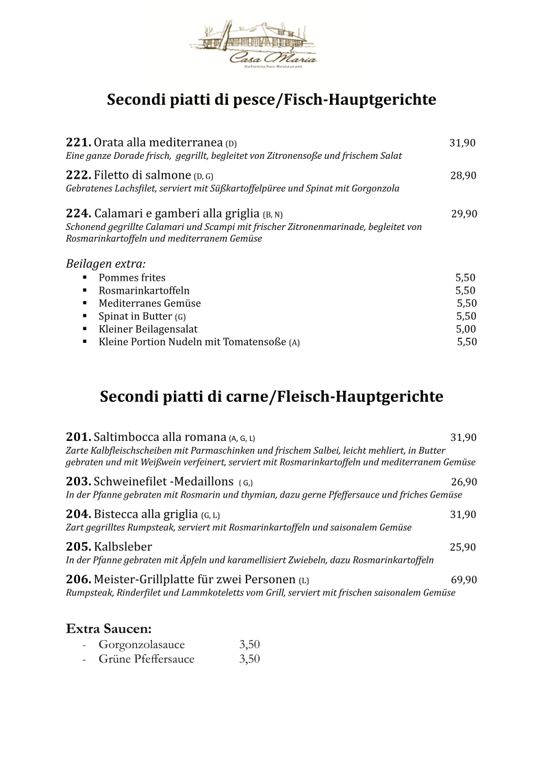 Speisekarte photo 9