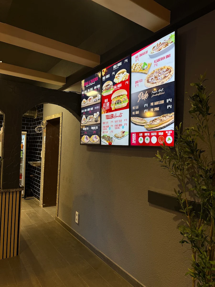Speisekarte, Baba Döner