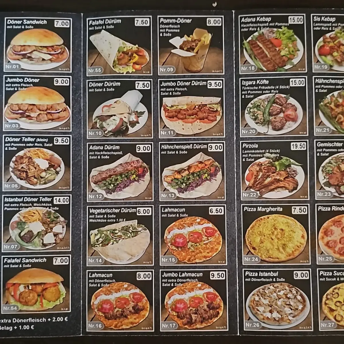 Speisekarte photo 1
