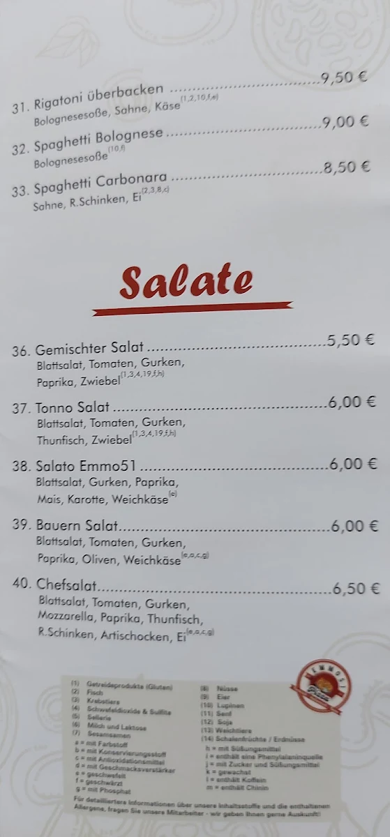 Speisekarte photo 2