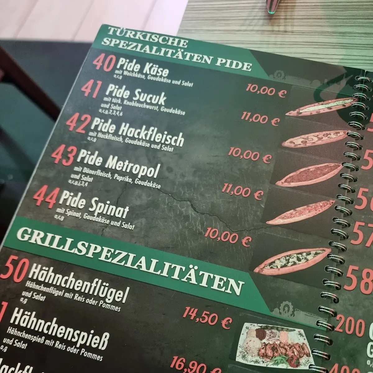 Speisekarte photo 5