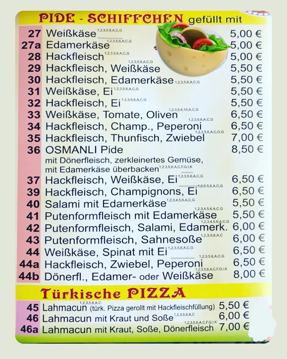 Speisekarte photo 1