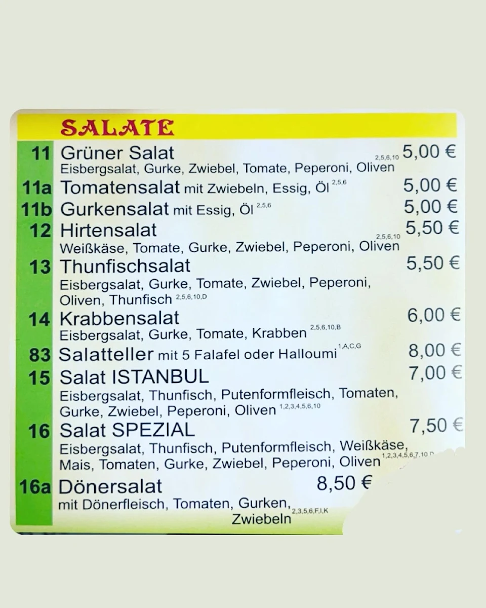 Speisekarte photo 4
