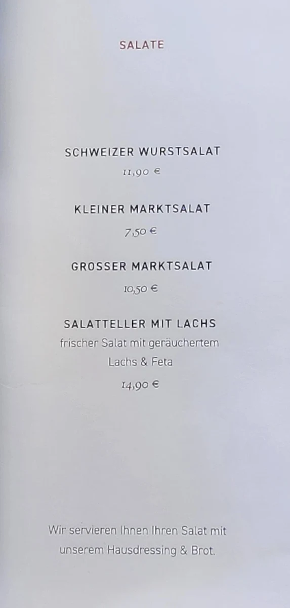 Speisekarte photo 3