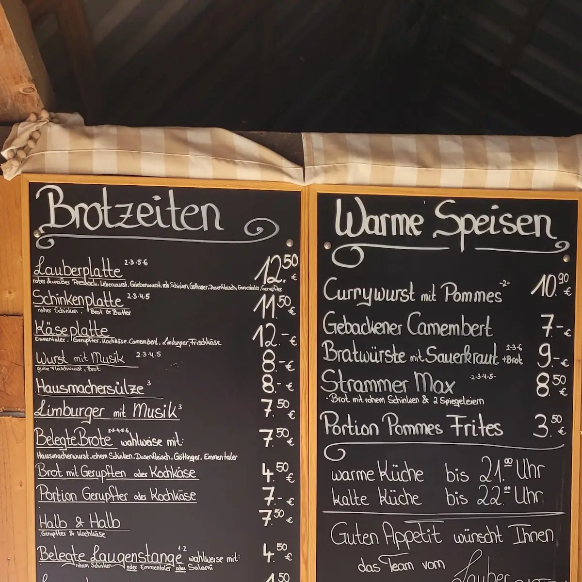 Speisekarte photo 2