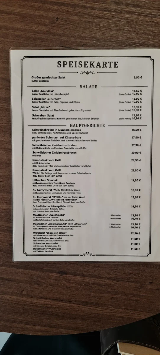 Speisekarte photo 9
