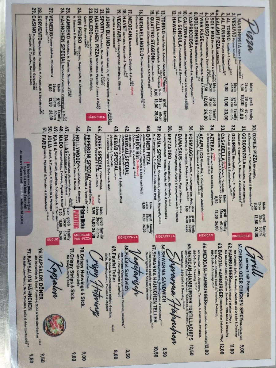 Speisekarte photo 4
