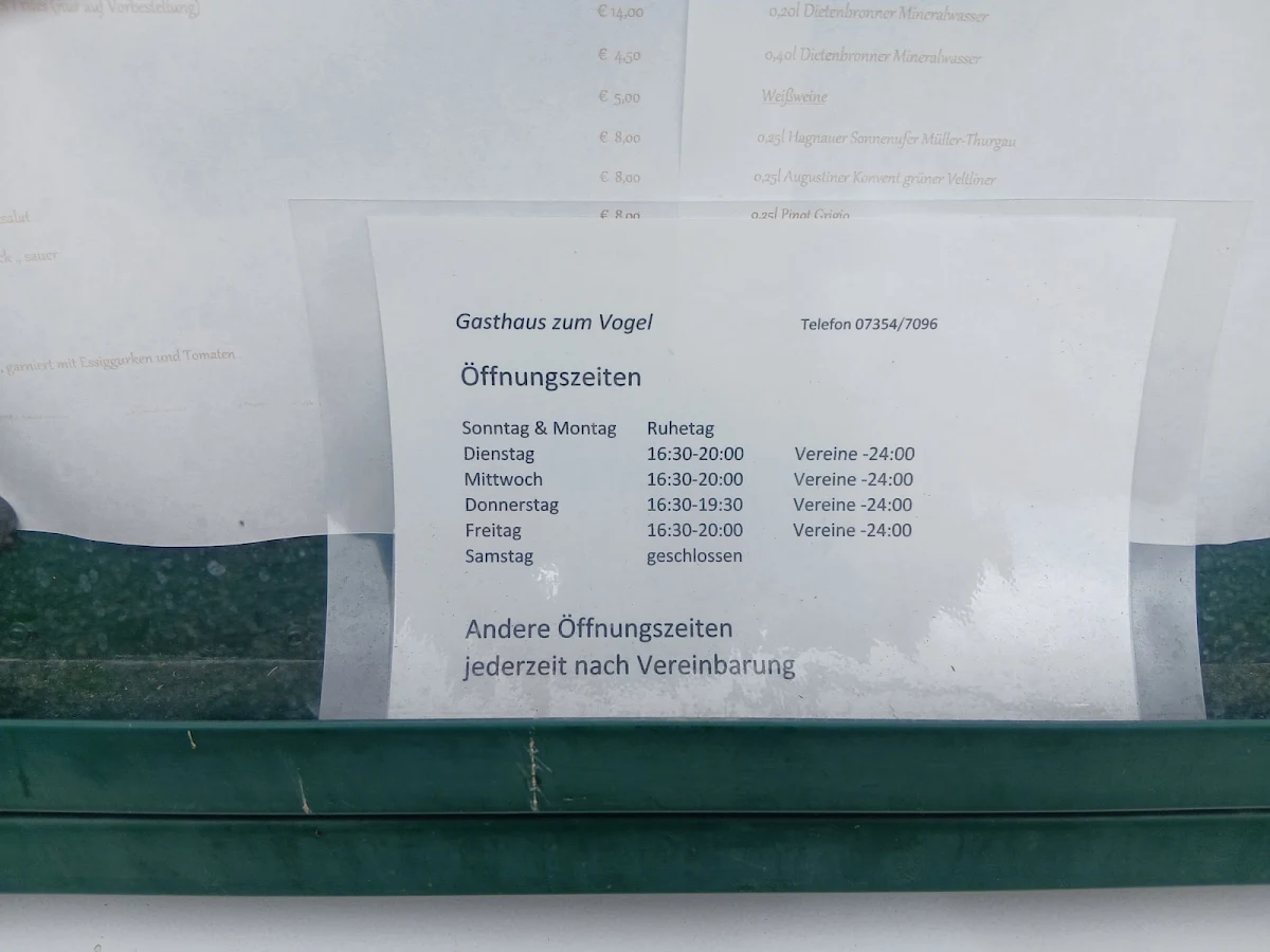 Speisekarte photo 2