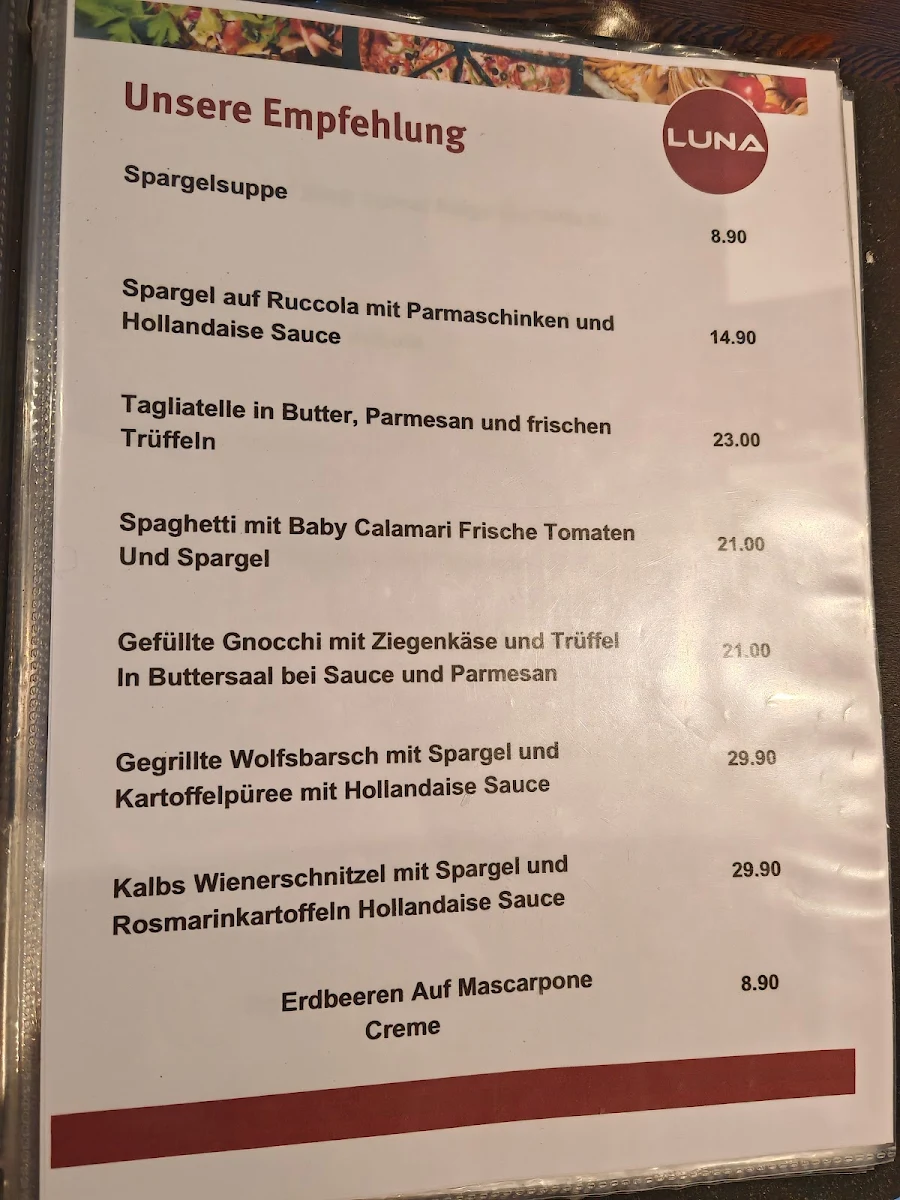 Speisekarte photo 5