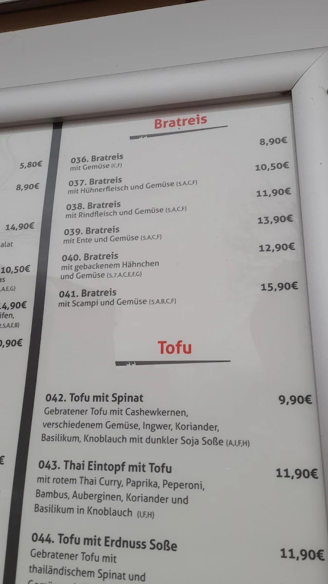 Speisekarte photo 3