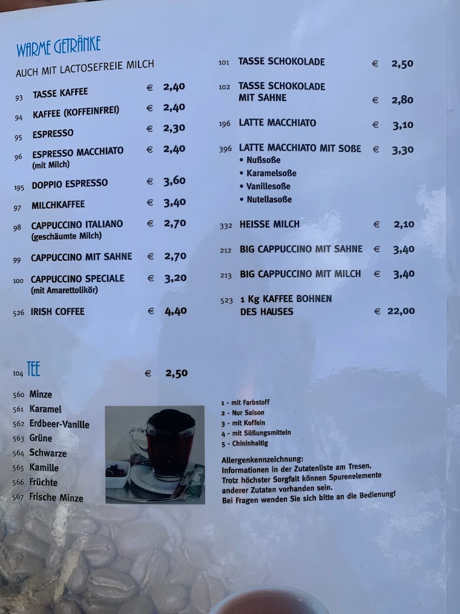 Speisekarte photo 1