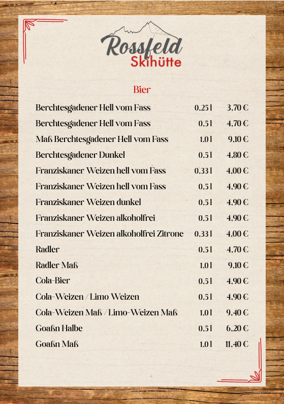 Speisekarte photo 1