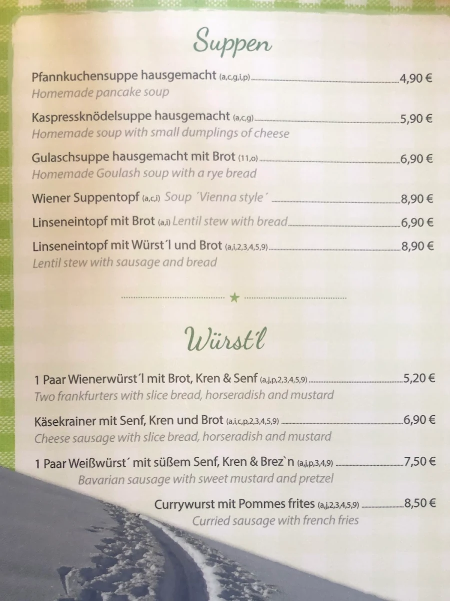 Speisekarte photo 9