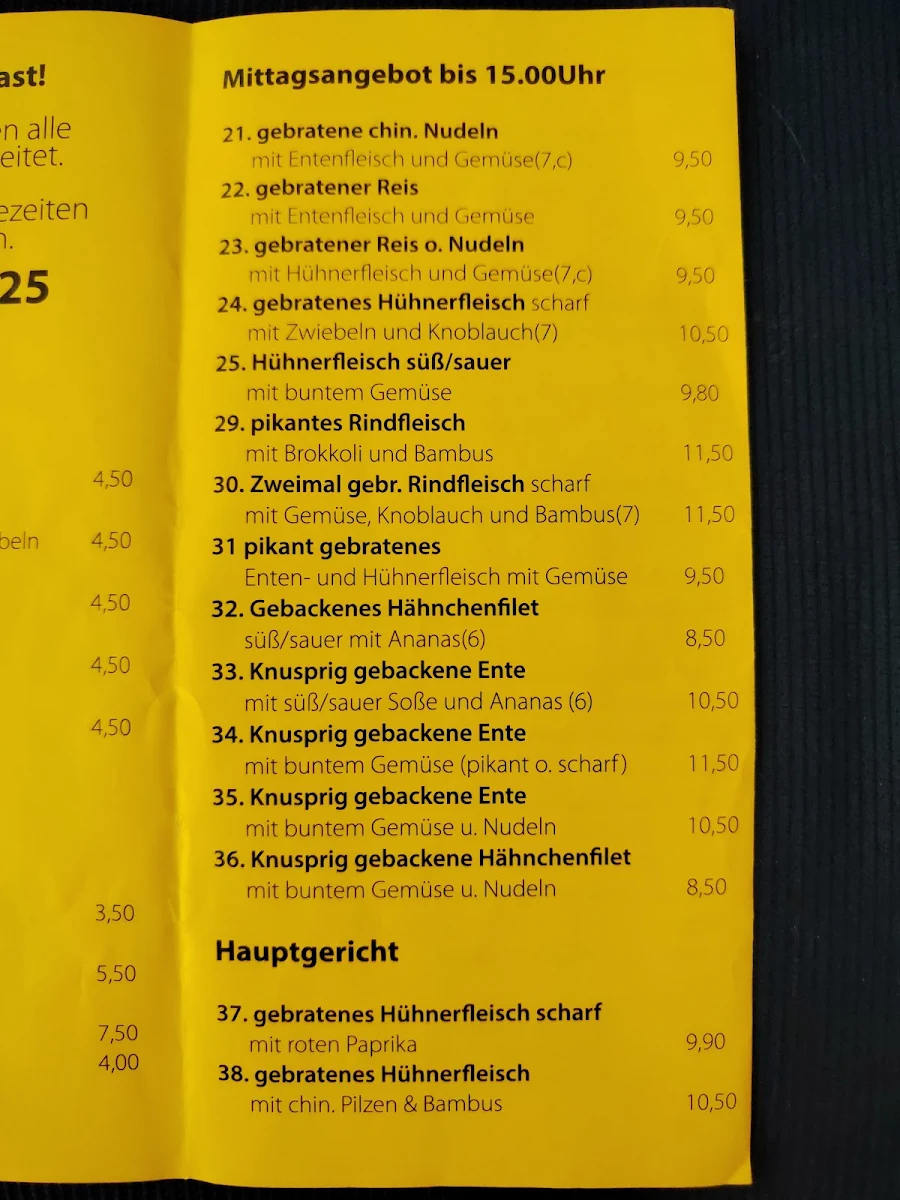 Speisekarte photo 3