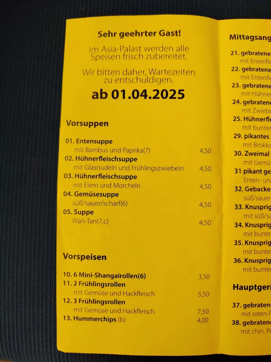 Speisekarte photo 4