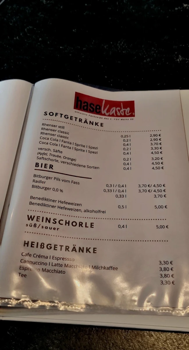 Speisekarte photo 1
