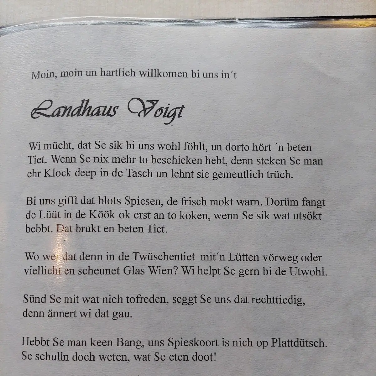 Speisekarte photo 9