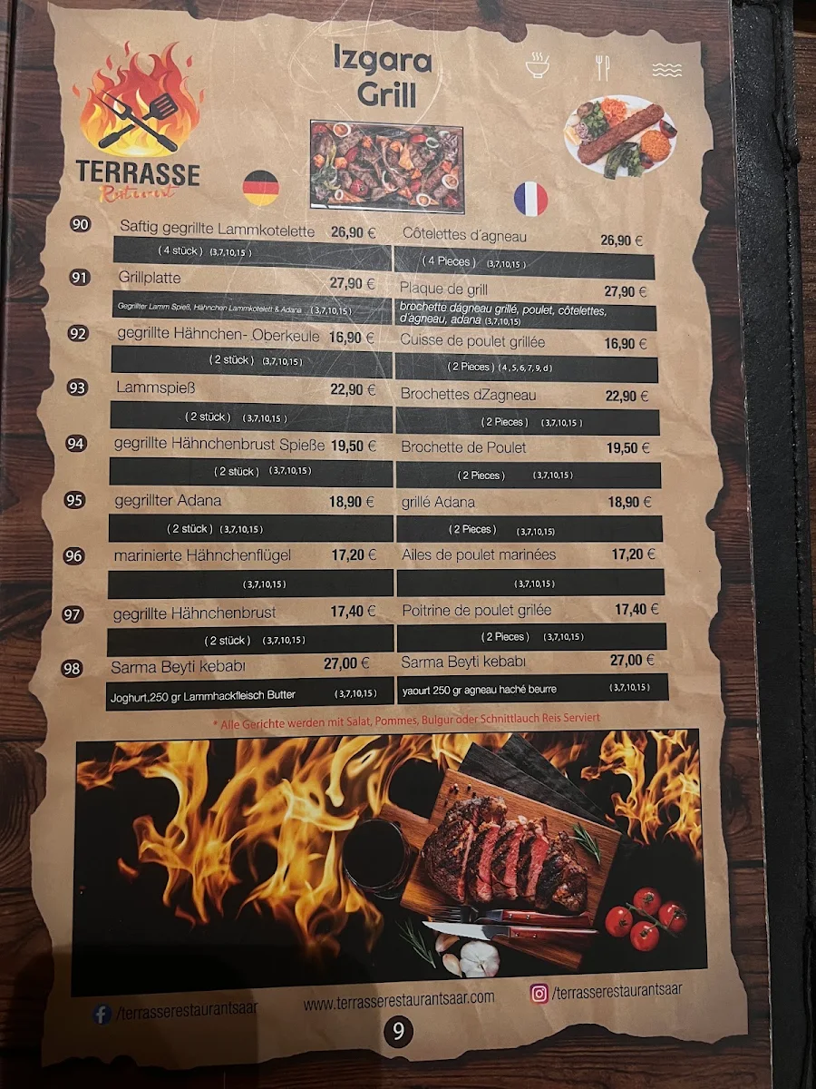 Speisekarte photo 2