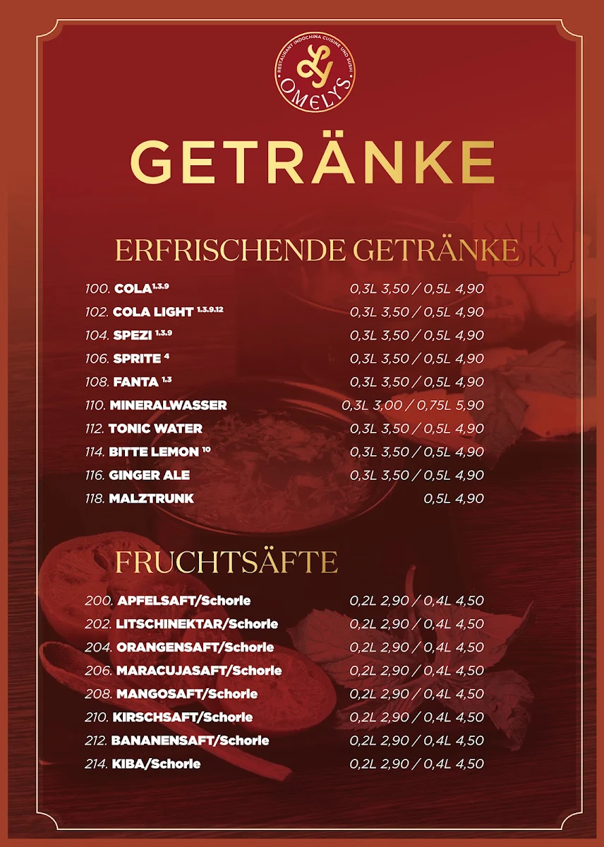 Speisekarte photo 4