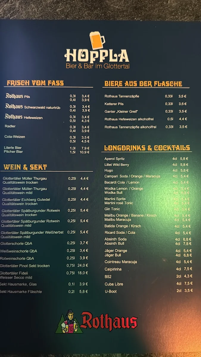 Speisekarte photo 1