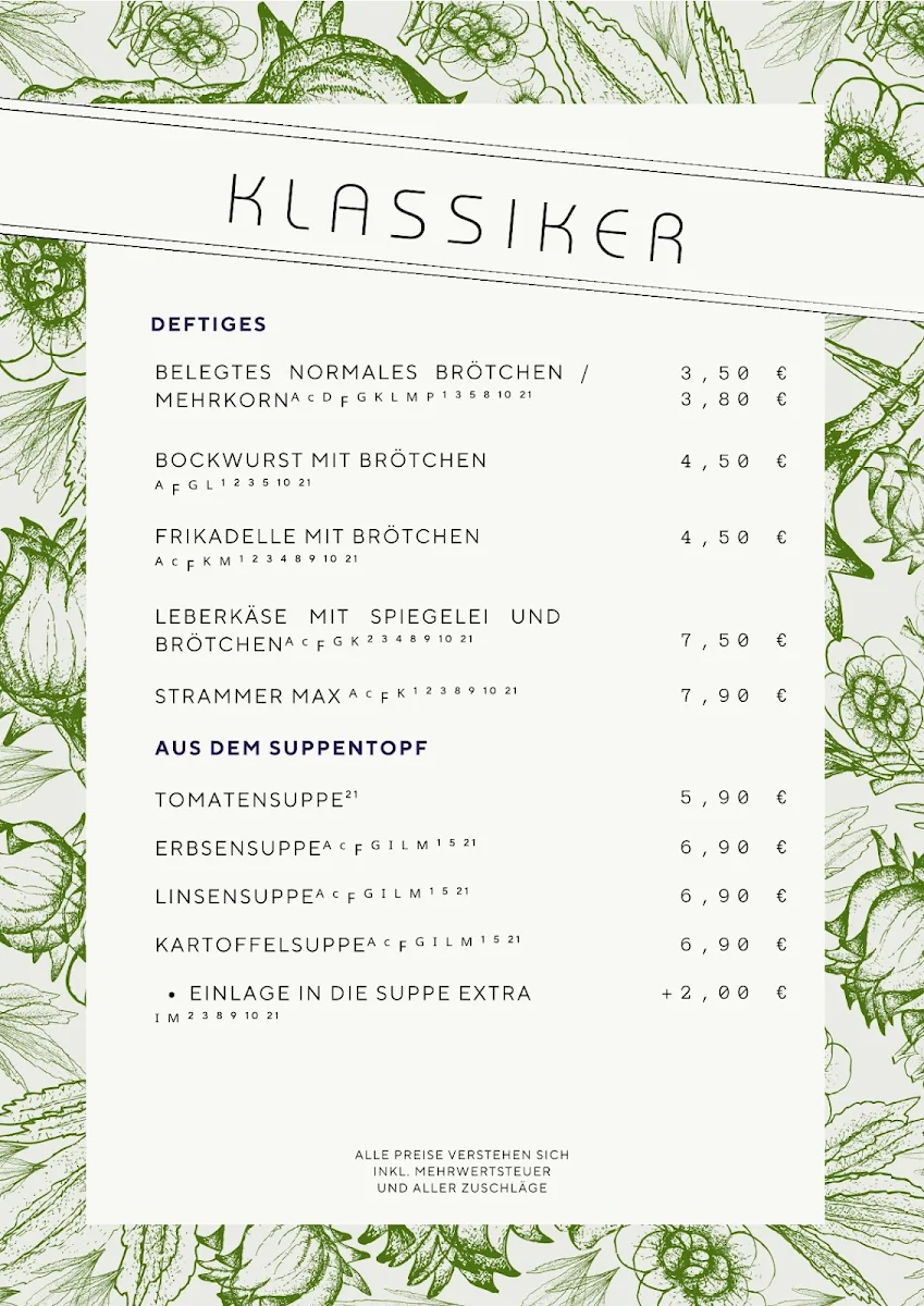 Speisekarte photo 1