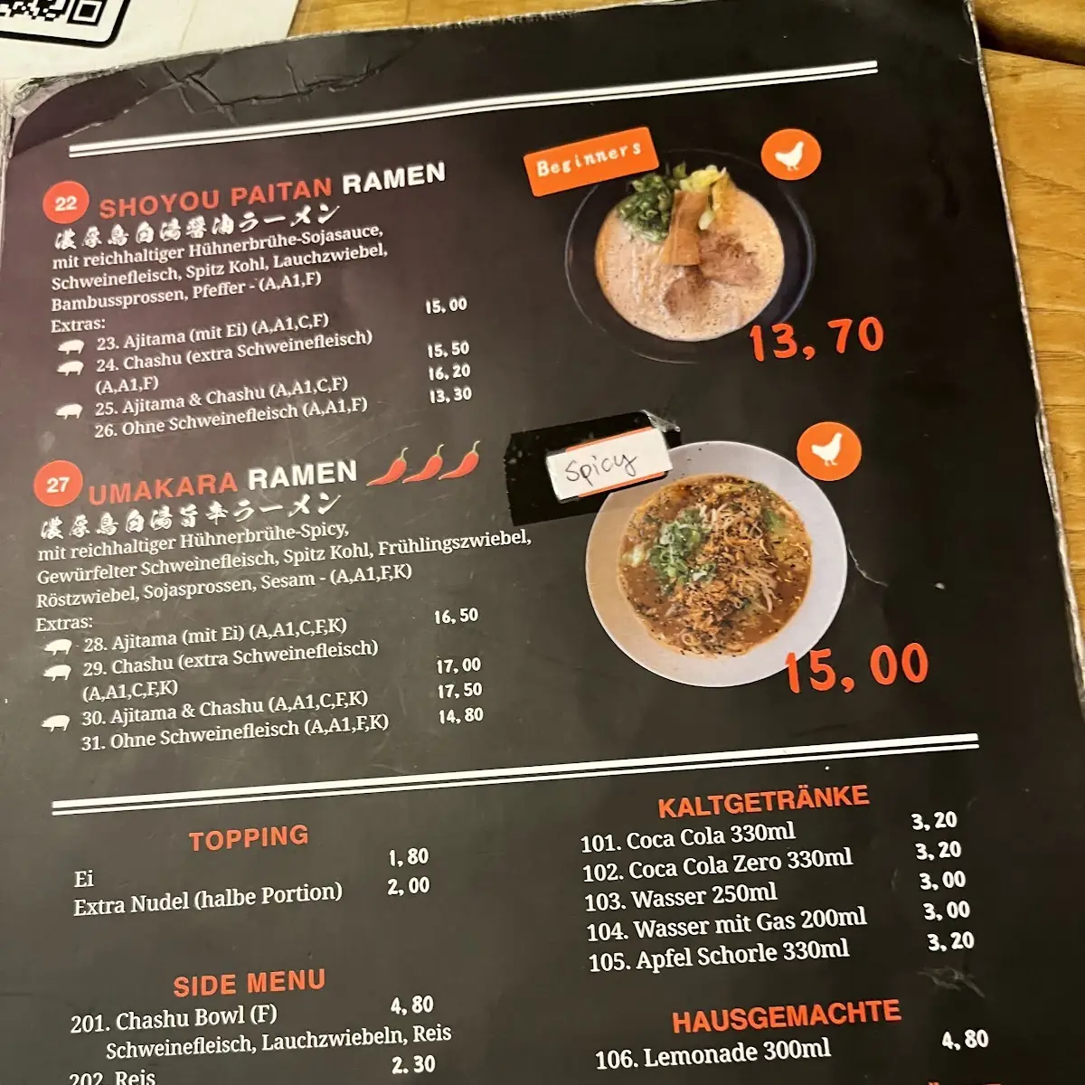 Speisekarte photo 10