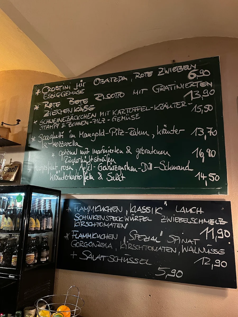 Speisekarte, Bottoms Up
