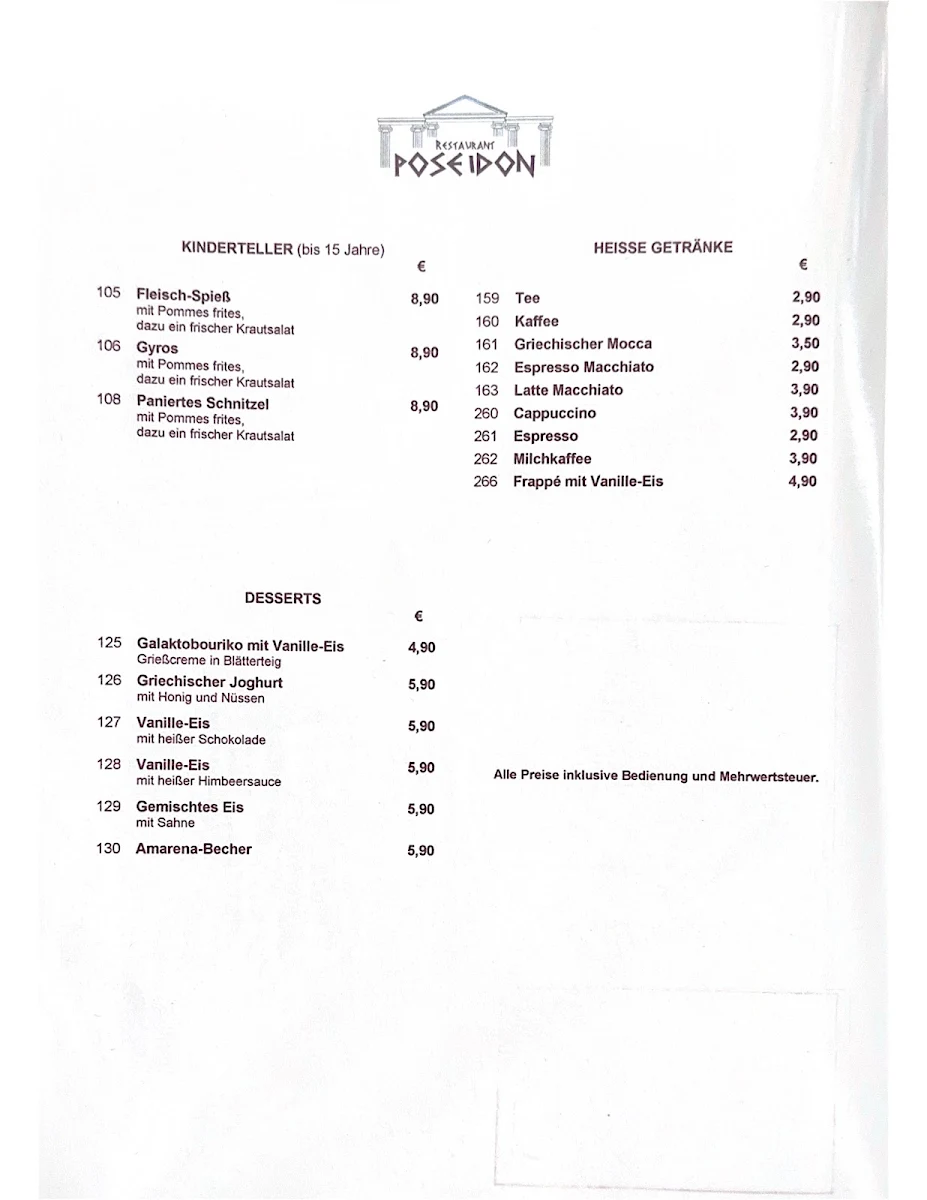 Speisekarte photo 5