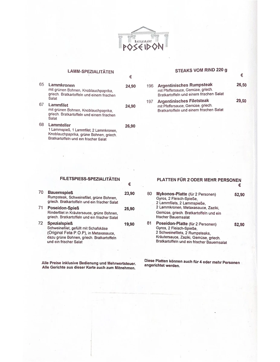 Speisekarte photo 6