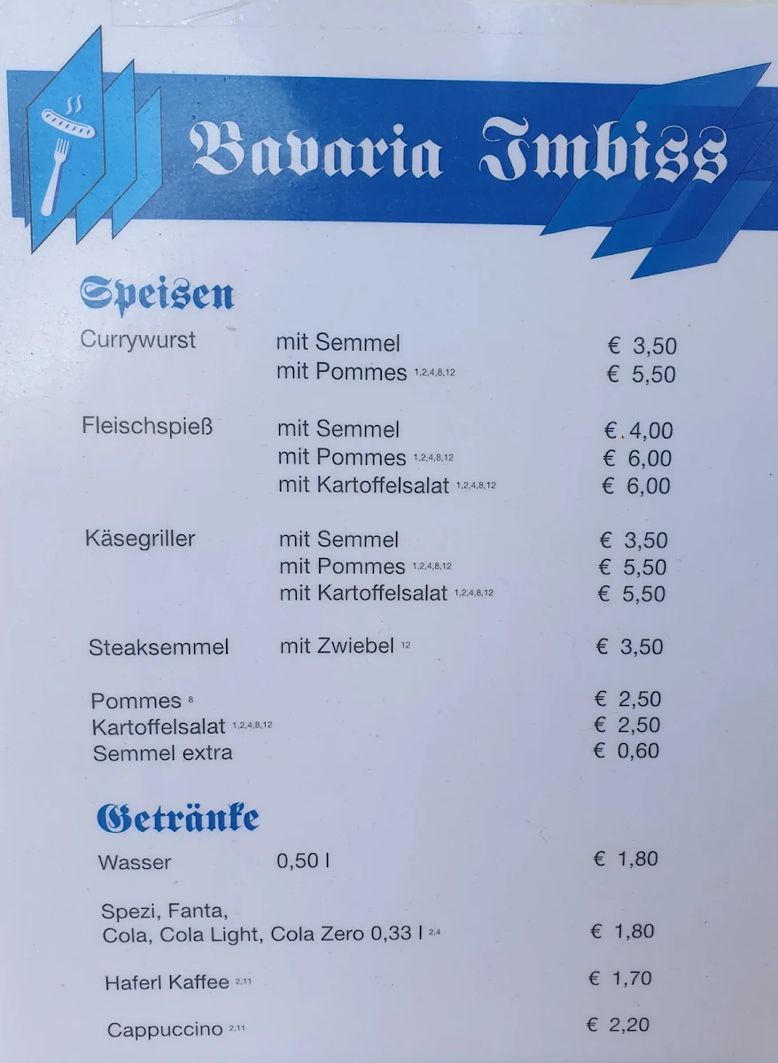 Speisekarte photo 2
