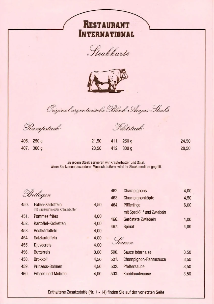 Speisekarte photo 9