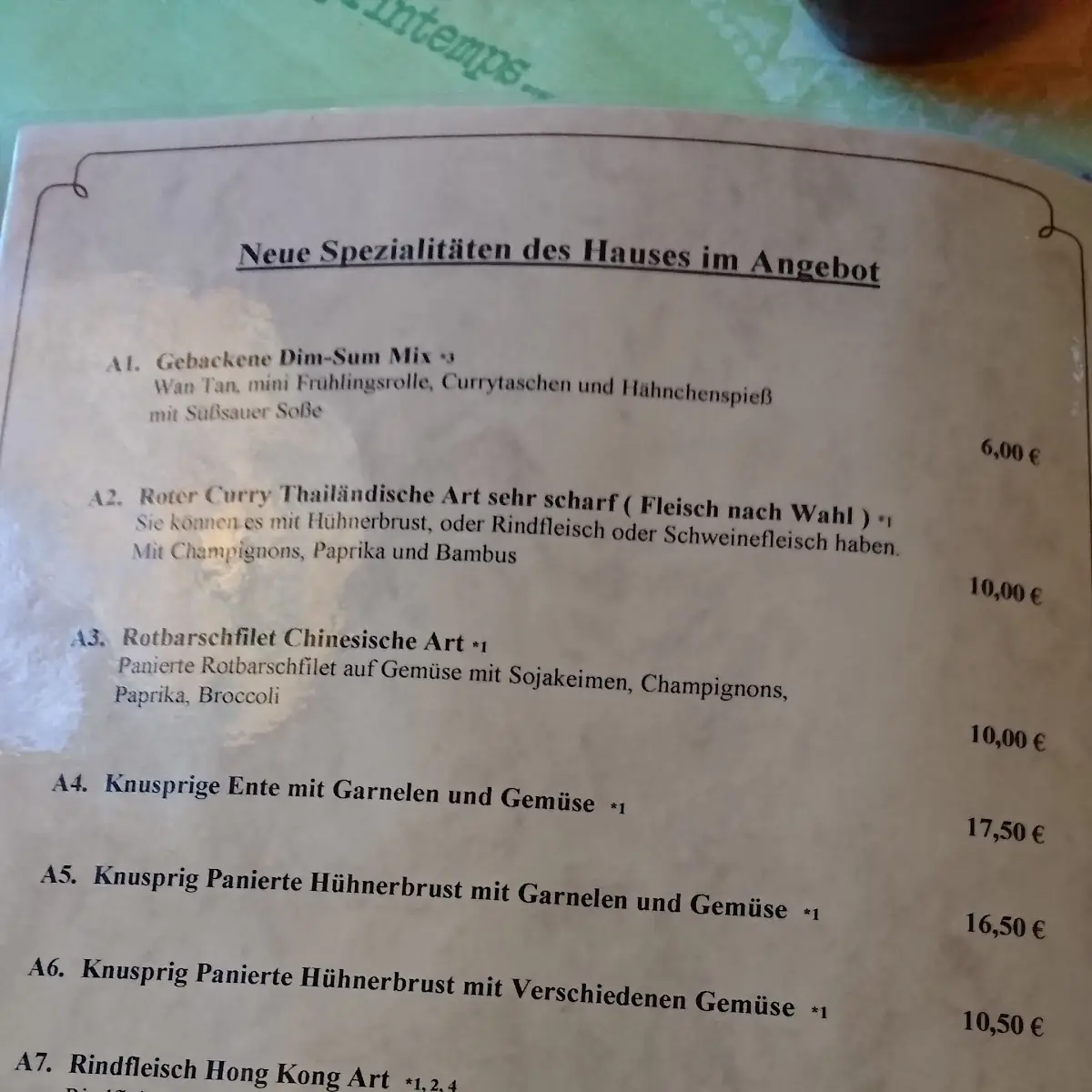 Speisekarte photo 10