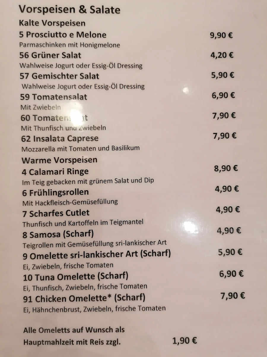 Speisekarte photo 1