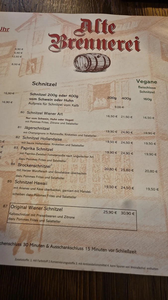 Speisekarte photo 6