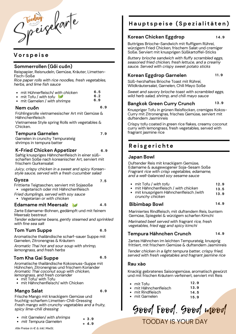 Speisekarte photo 2