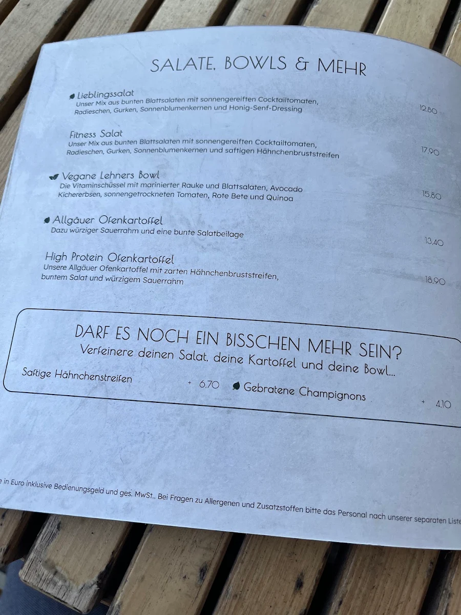 Speisekarte photo 4