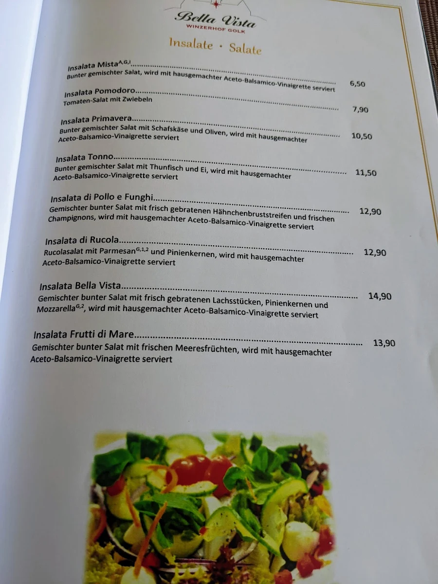 Speisekarte photo 2