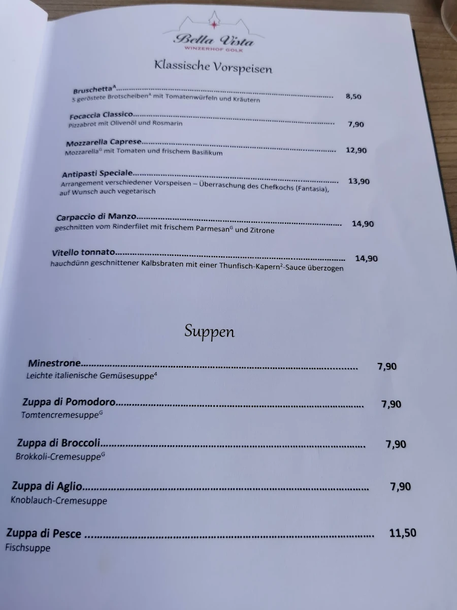 Speisekarte photo 3