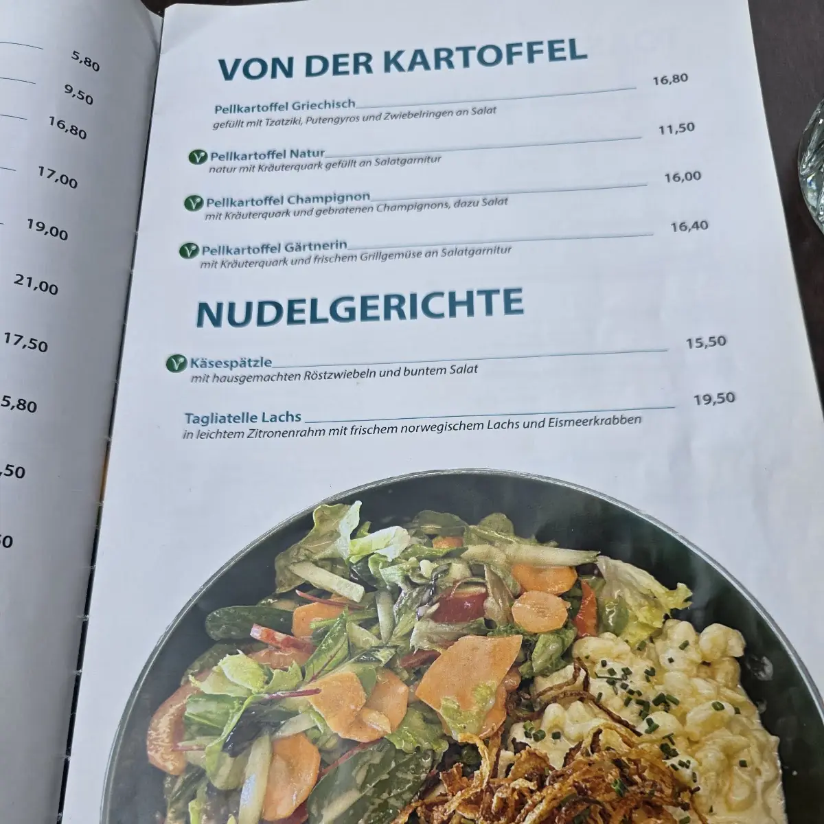 Speisekarte photo 1