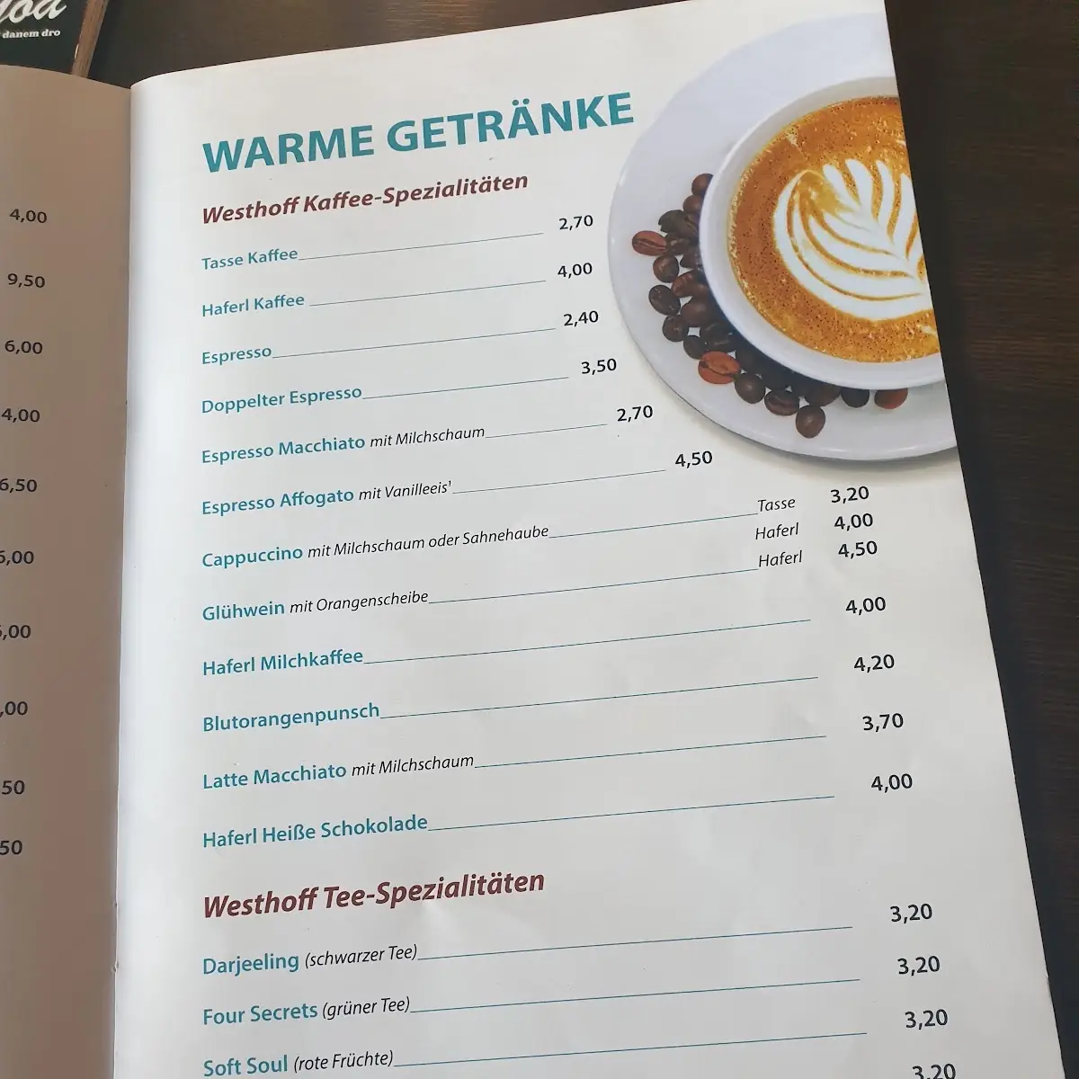 Speisekarte photo 8