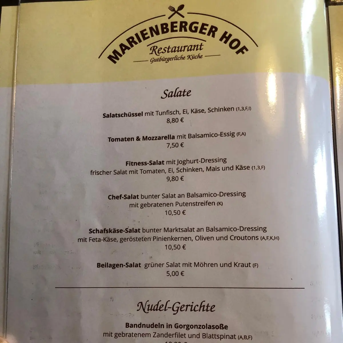 Speisekarte photo 6