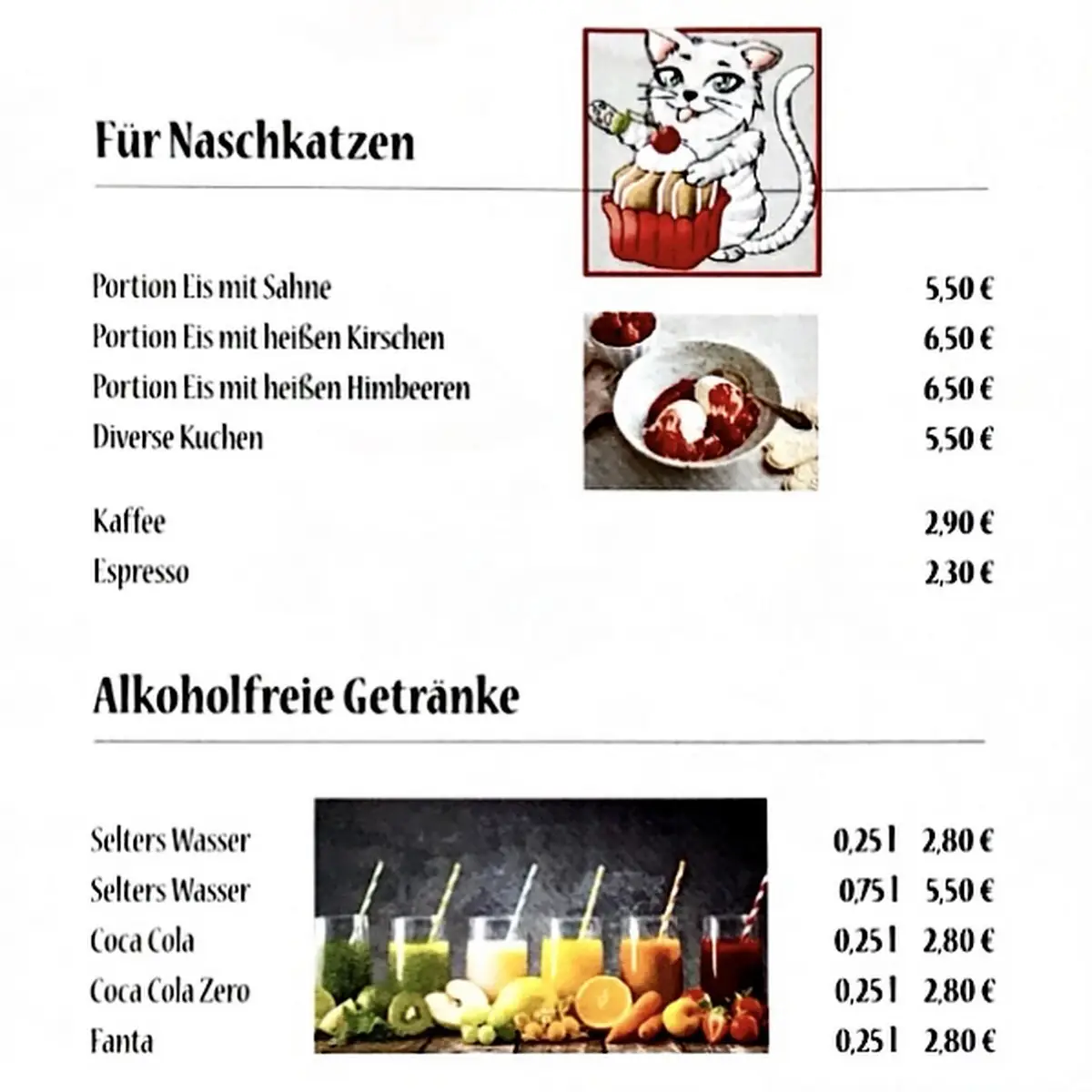 Speisekarte photo 3