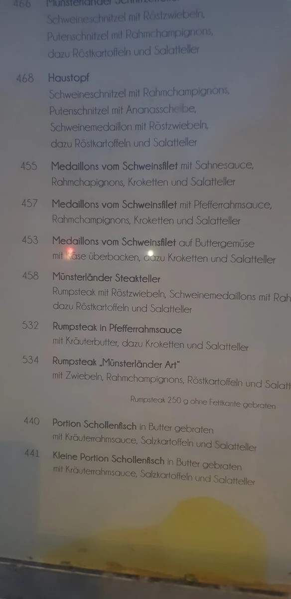 Speisekarte photo 1