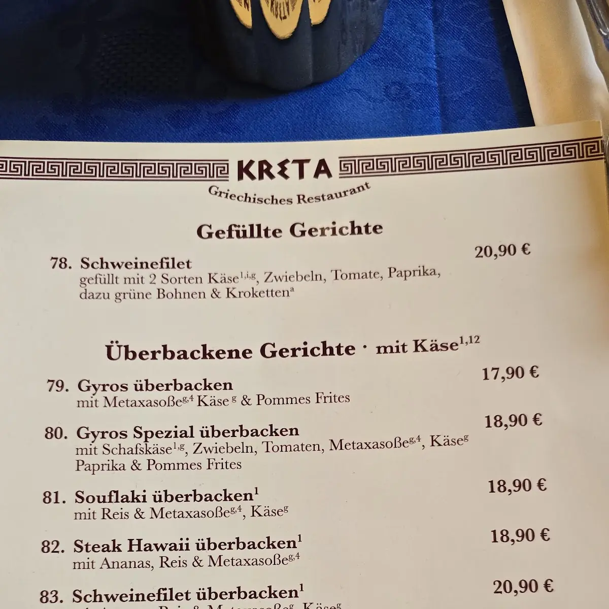 Speisekarte photo 2